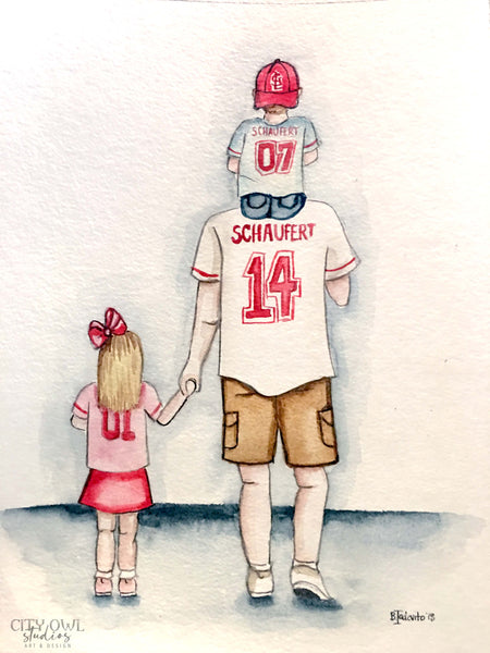 Father's Day Back Facing