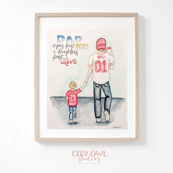Father's Day Back Facing