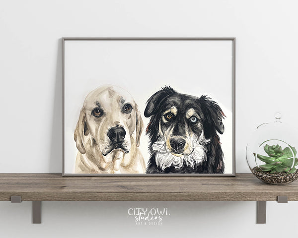 Peekaboo Pet Portrait