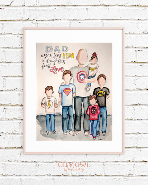 Father's Day Front Facing