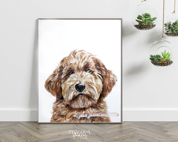 Peekaboo Pet Portrait