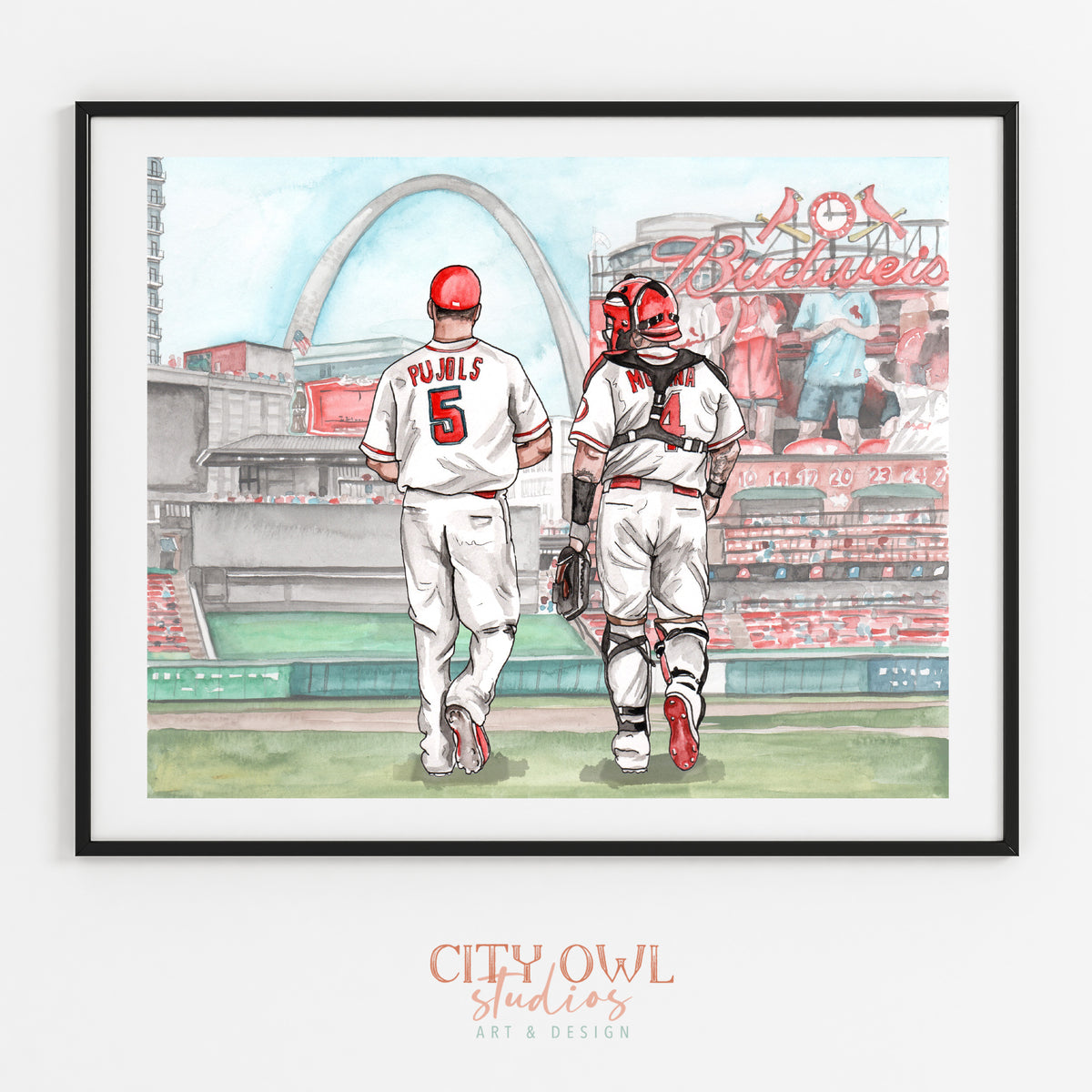 St. Louis Cardinals Baseball The Final Ride Print