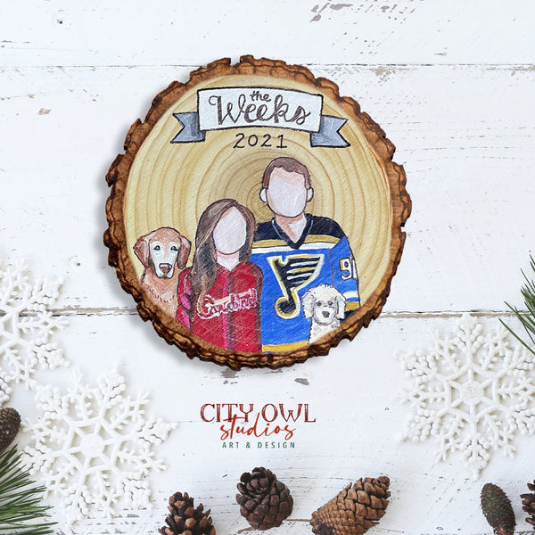 Sports Fan Ornament